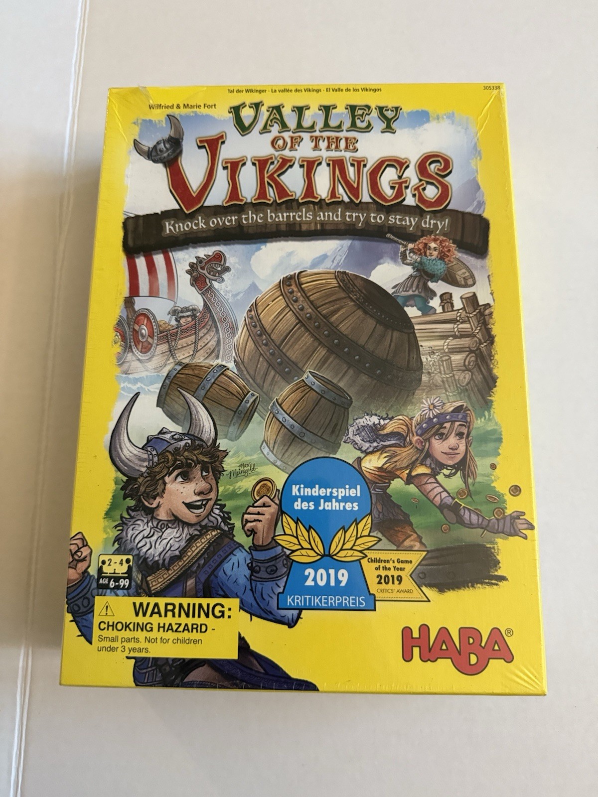 Valley of the Vikings COMPLETE HABA Children’s Kids Gold Coins Skill NEW/SEALED