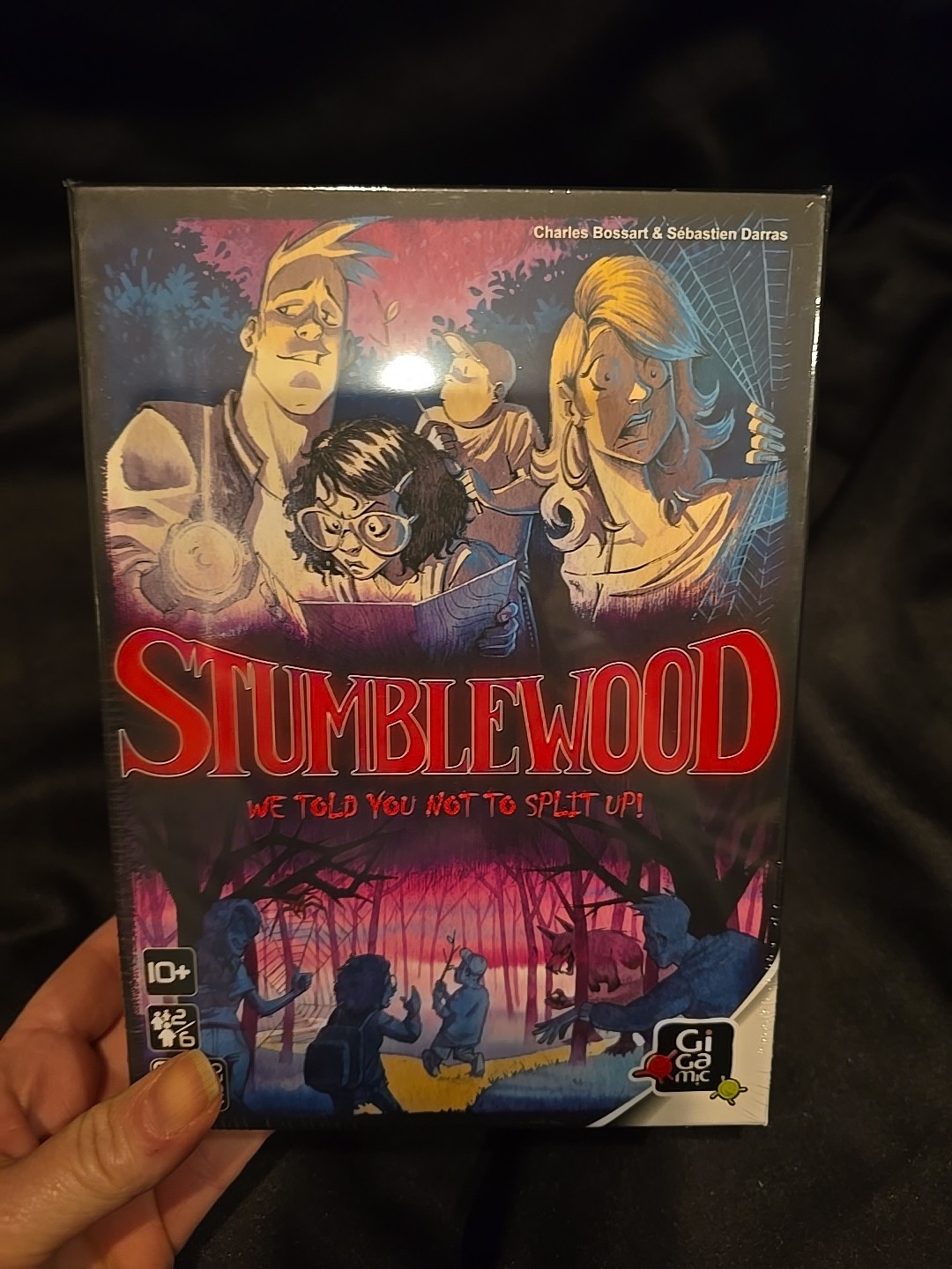 Gigamic STUMLEWOOD GAME, We Told You Not To Split Up, 2017 game SEALED