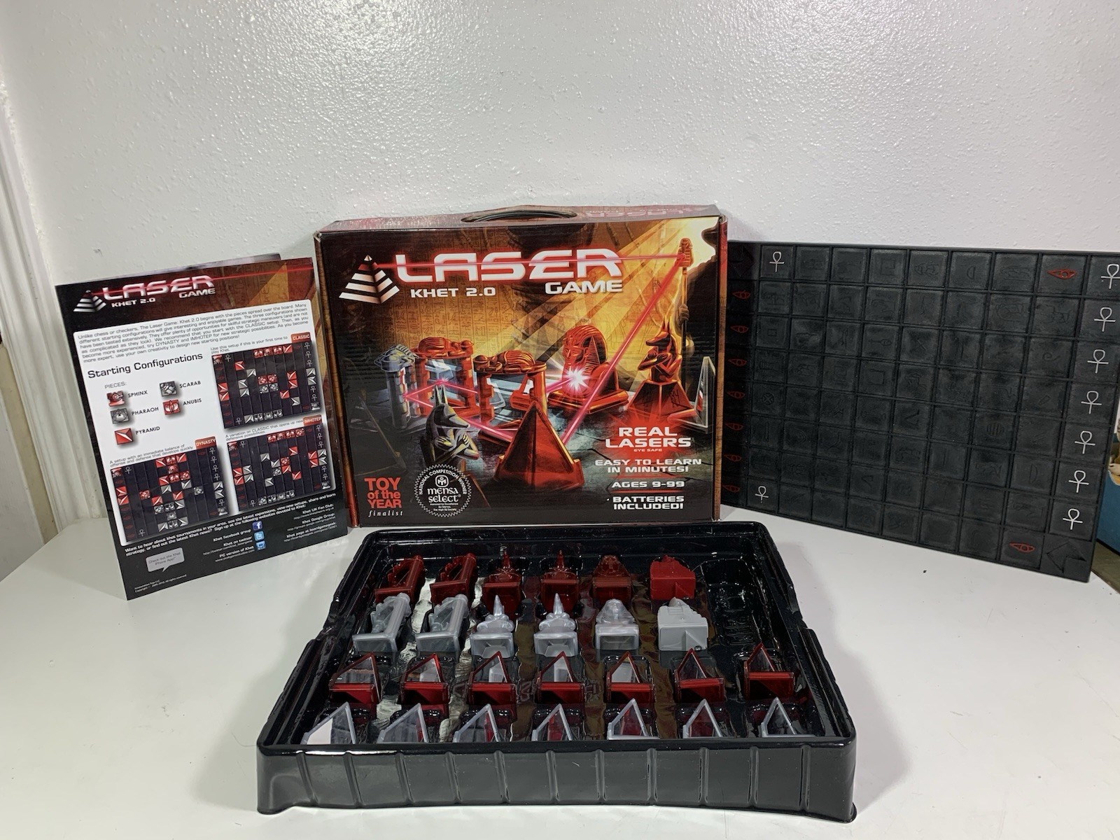 Laser Khet 2.0 Strategy Board Game – Mensa Select 100% Complete