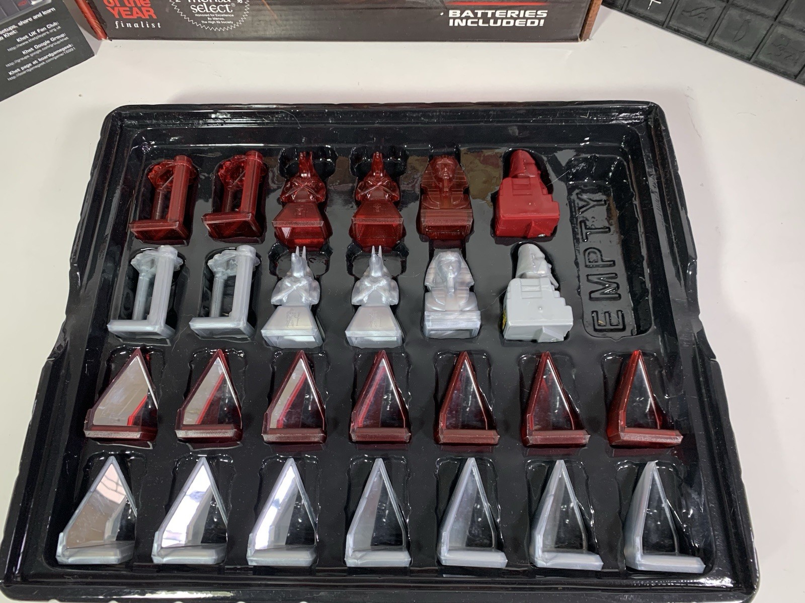 Laser Khet 2.0 Strategy Board Game – Mensa Select 100% Complete