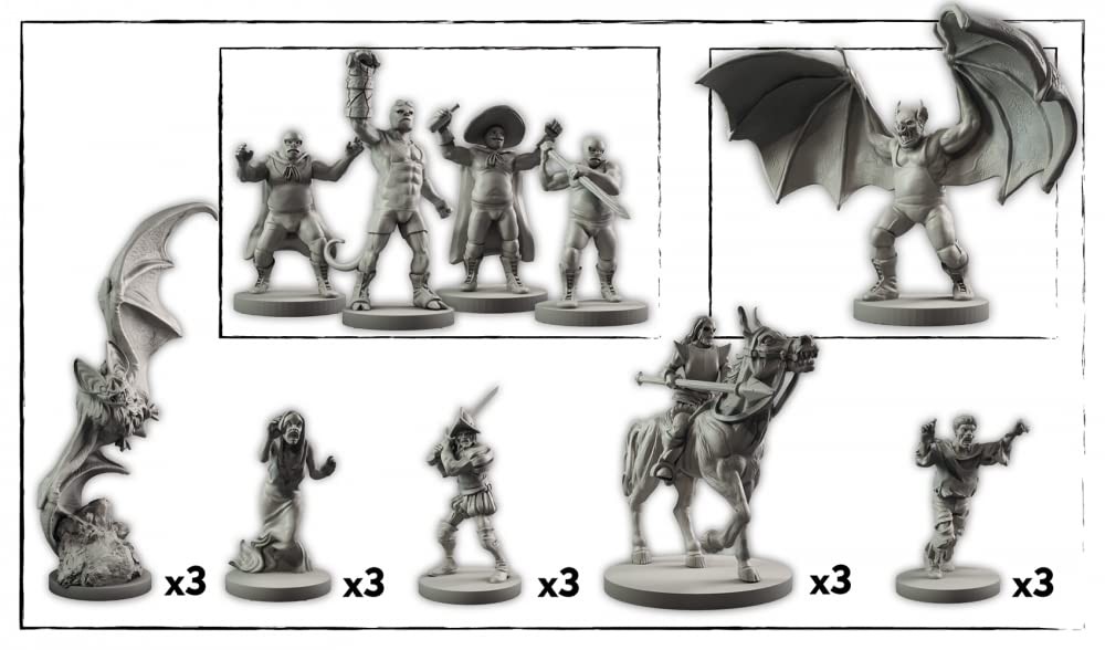 Mantic Games Hellboy The Board Game Hellboy in Mexico Expansion | Horror Game |