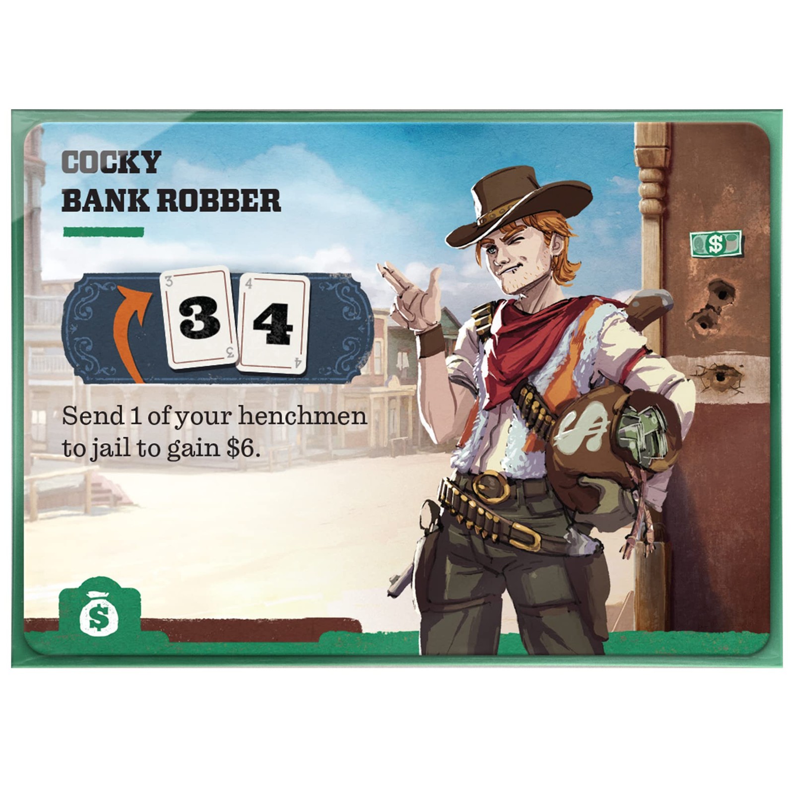 Unexpected Games 3000 Scoundrels Board Game – Wild West Strategy Game for 2-4…