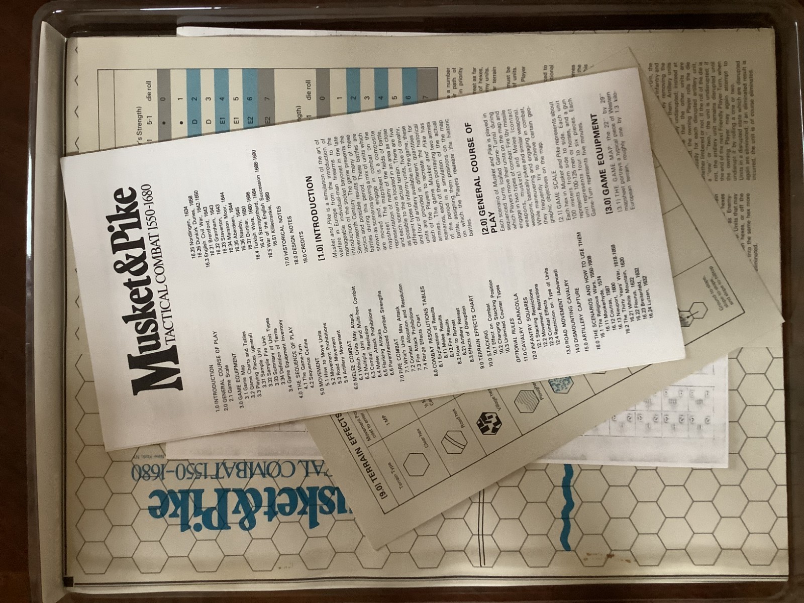 STRATEGY I and MUSKET AND PIKE War Games by Simulations Publications