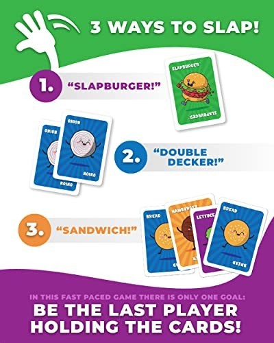 Card Game 2 to 6 Players Fast-Paced Family Fun Ages 4 and Up 15 Minutes Playtime