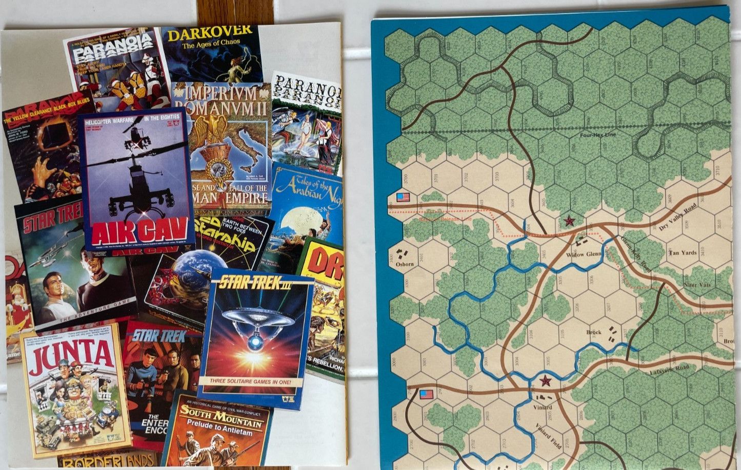 Chickamauga: Confederacy’s Last Hope -West End Games -1986 -missing 15 blanks