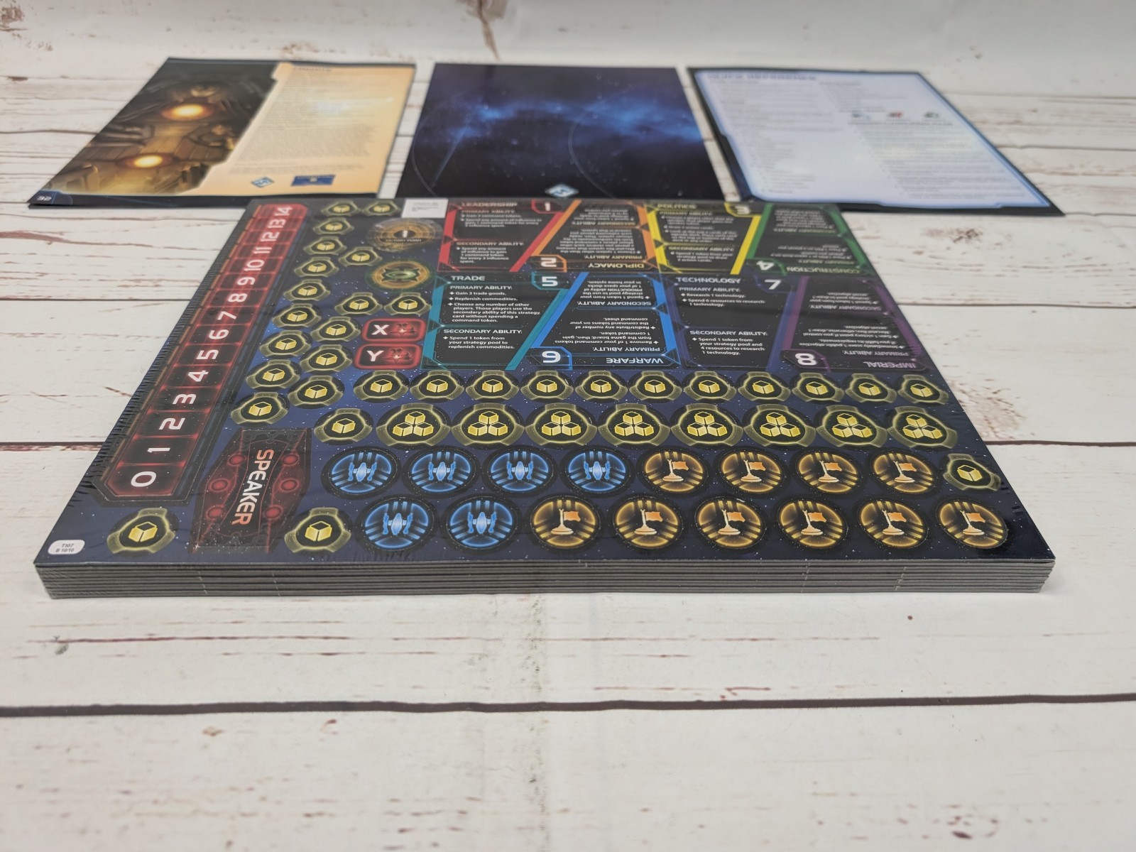 Twilight Imperium Fourth Edition Fantasy Flight Space 4X Board Game Unpunched