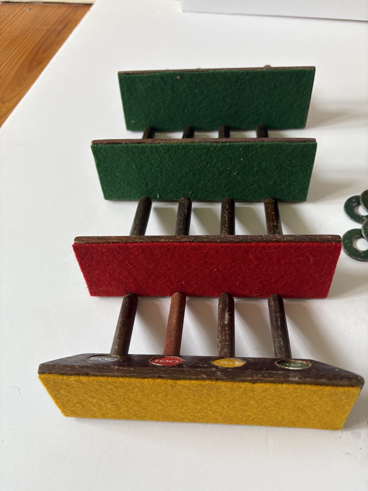 Rare Circa 1923 Lung Chan Company, San Francisco, Mah-Jongg Counting Set