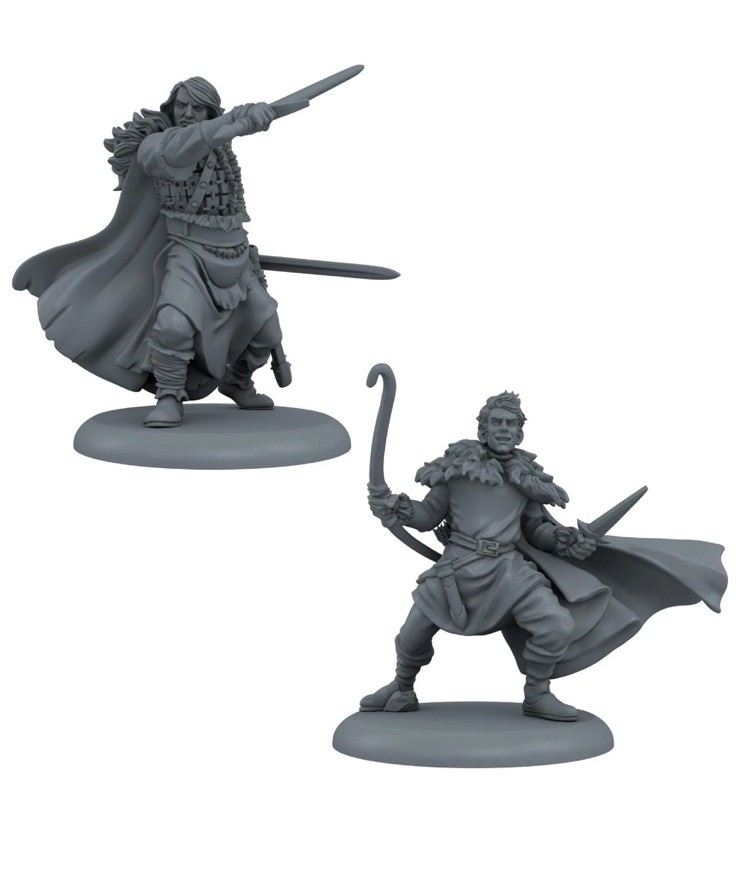A Song of Ice and Fire Tabletop Miniatures Game Night’s Watch Heroes I Box Set