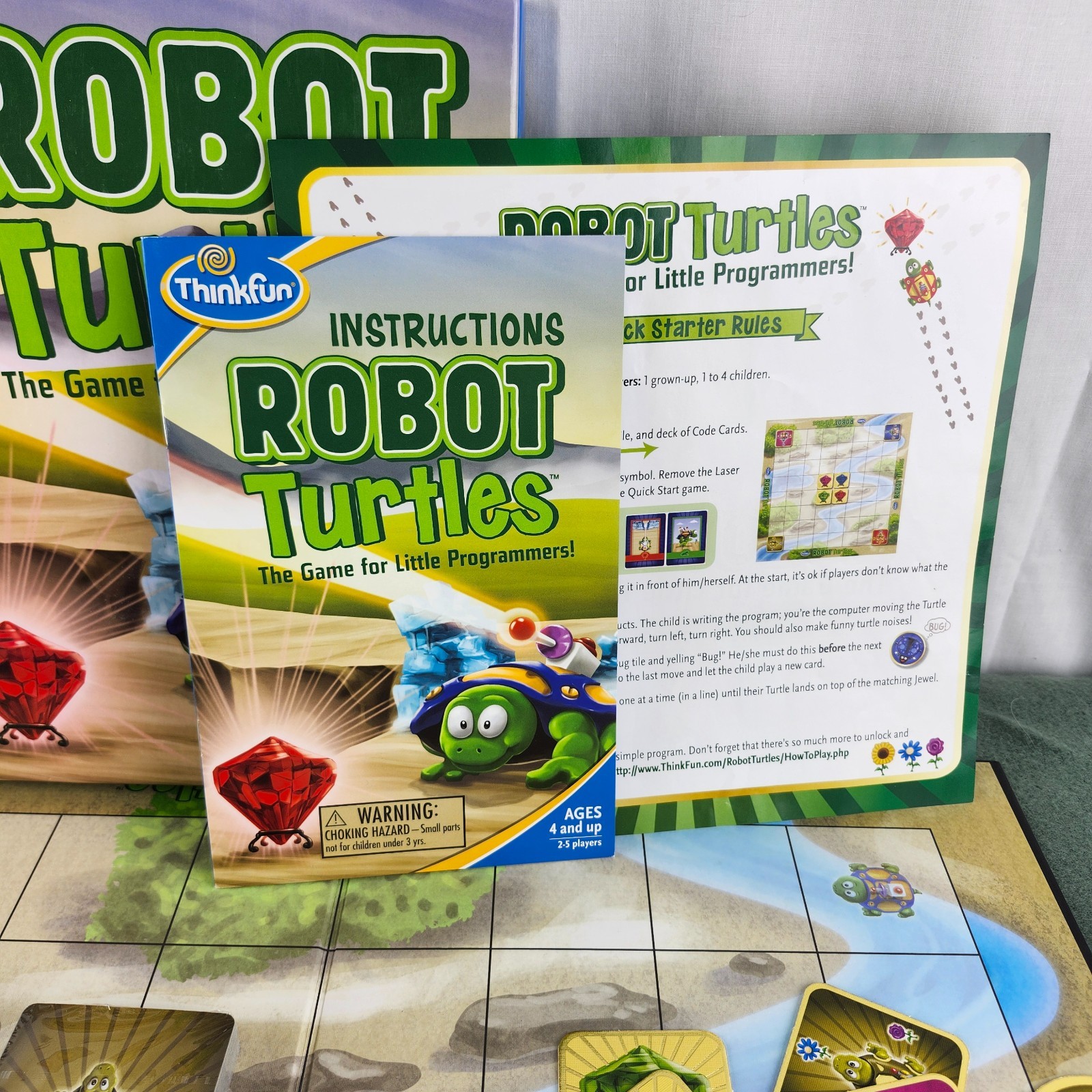 Robot Turtles Preschoolers Educational Board Game NMISB 2014 ThinkFun