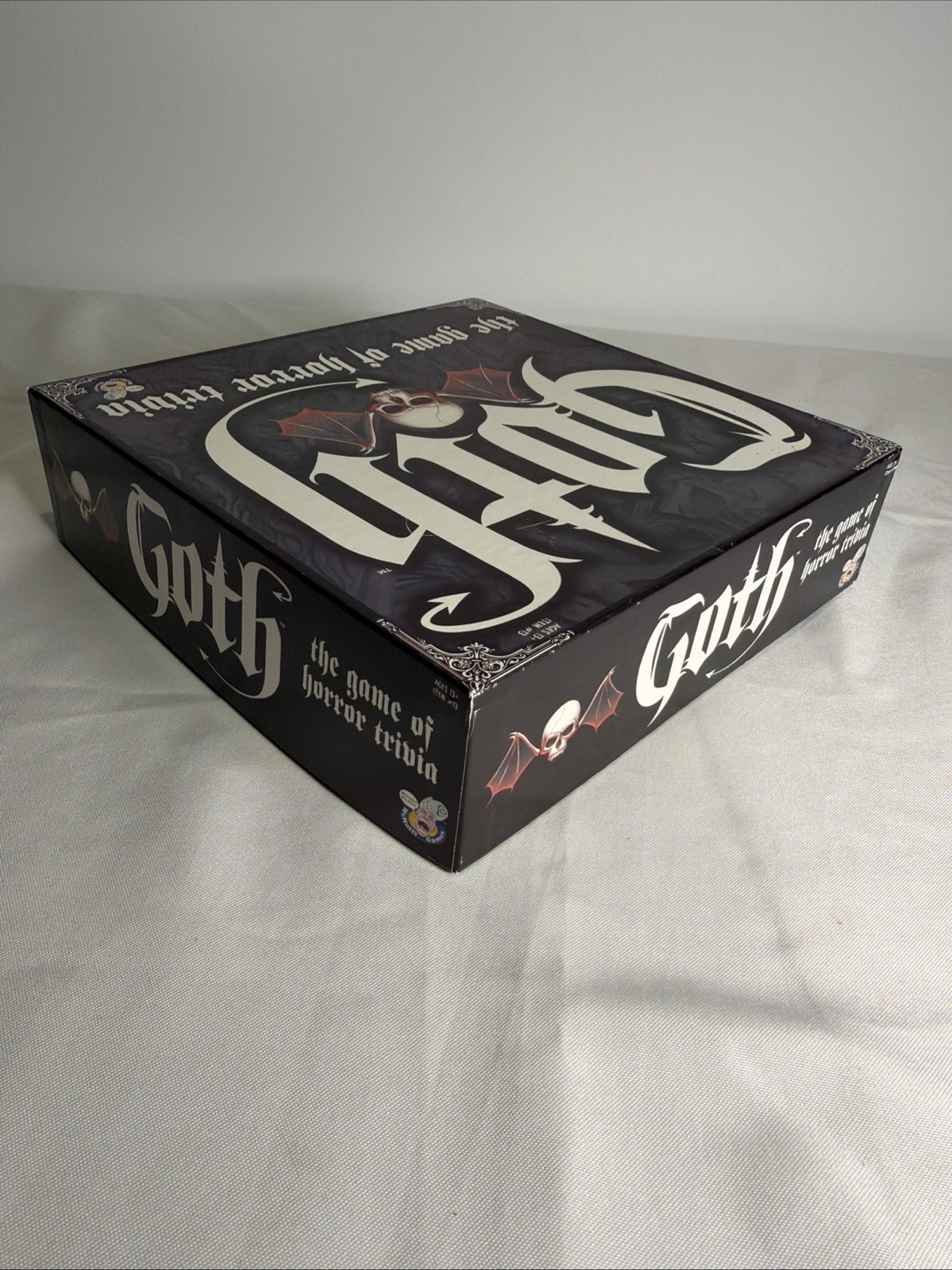 Goth The Game Of Horror Trivia Board Game EUC Complete!