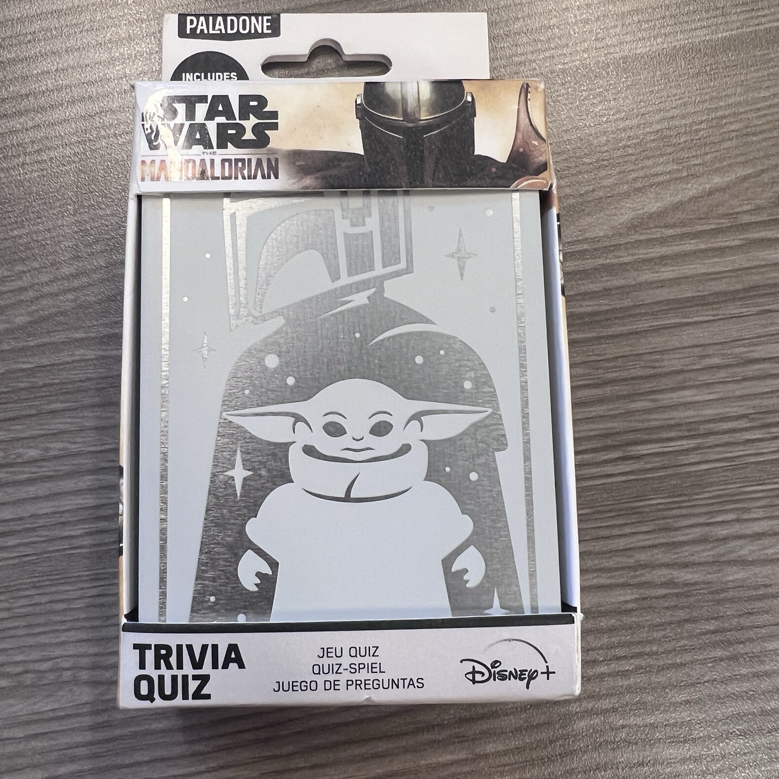 Disney Star Wars The Mandalorian 100 Question Quiz Card Game Baby Yoda Grogu NEW