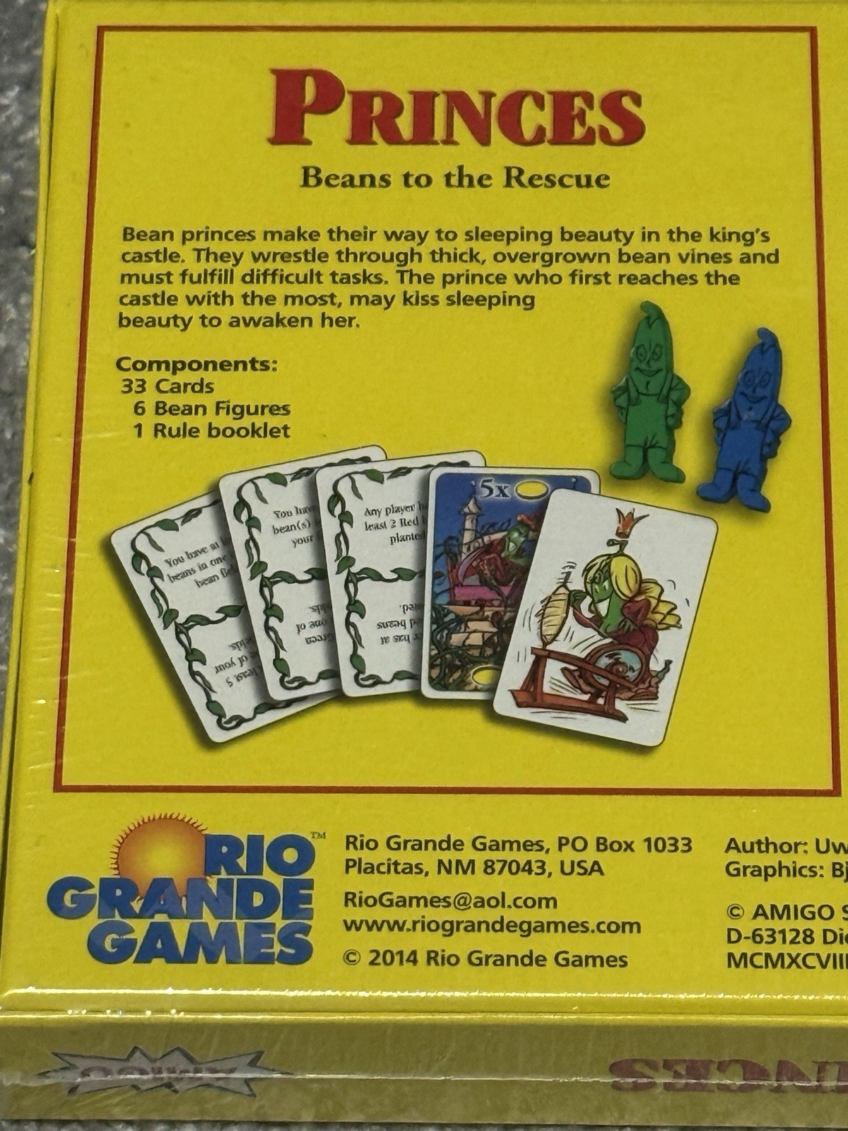 Bohnanza Expansion Princes & Pirates For Bohnanza & Bohnanza Ladies Rio Grande