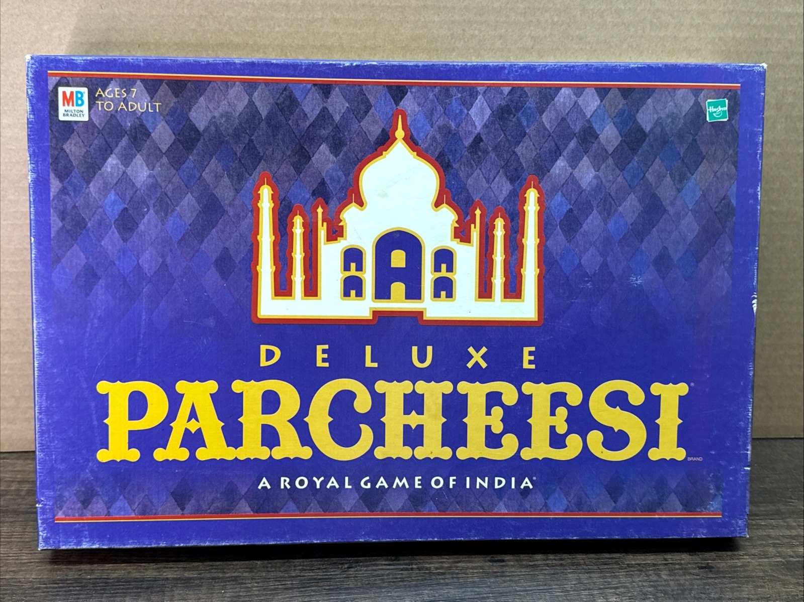 VINTAGE Deluxe Parcheesi COMPLETE Milton Bradley 1989 Classic Strategy