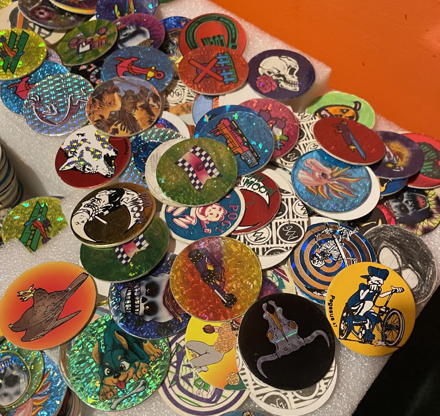 Rare lot of POG Slammers! 550+ POGs – Excellent Variety Of Milk Caps 90’s Fidget
