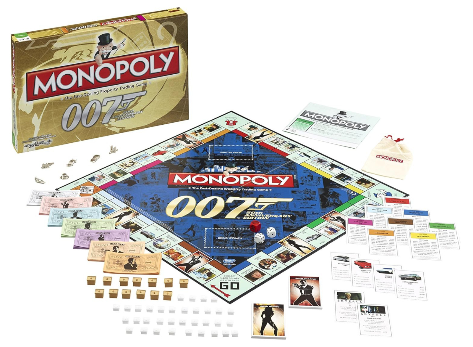 Brand New & Sealed Monopoly: 50th Anniversary Edition James Bond 007