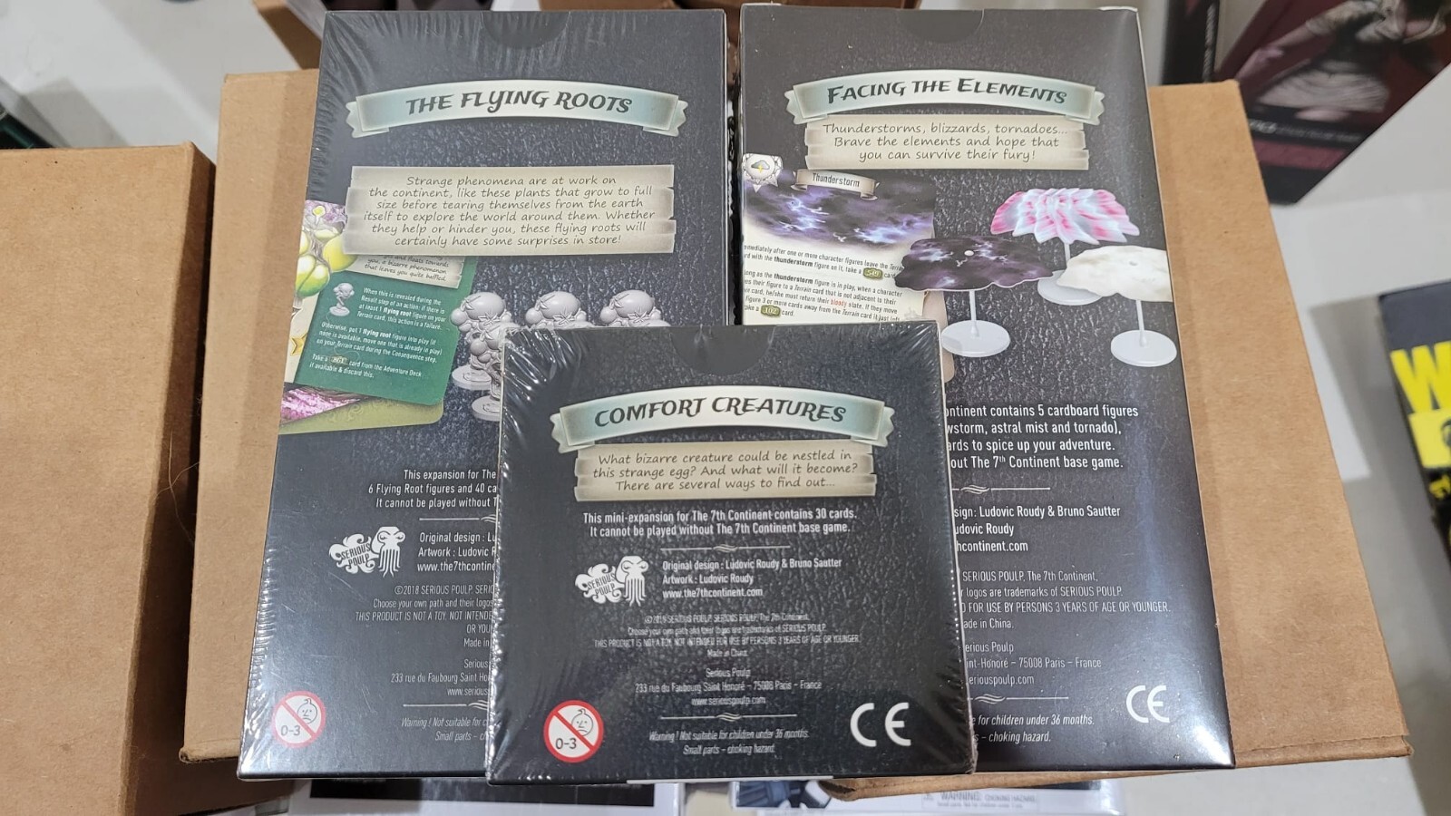 7th Continent Expansion Lot Of 3 Sealed