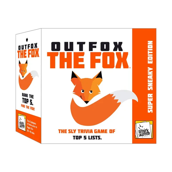 Outfox the Fox – A Sly Game of Top-5 Trivia For 3-10 Players
