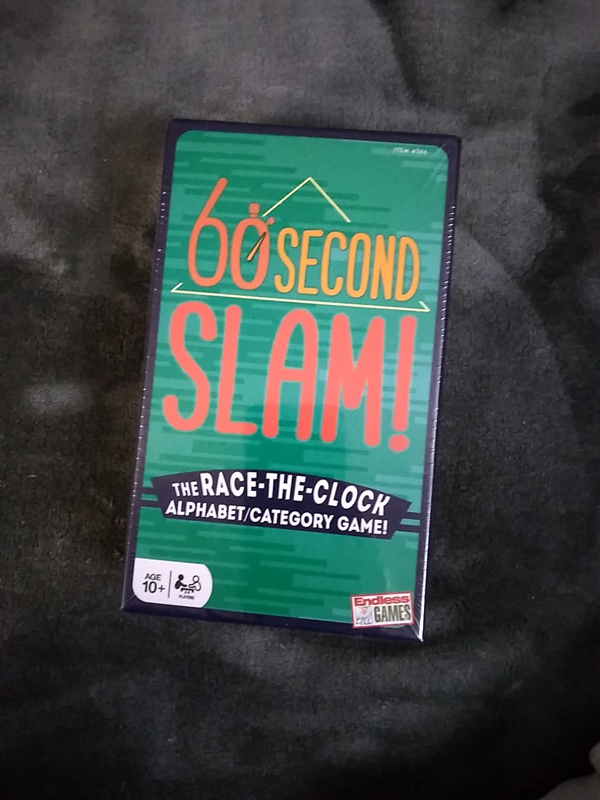 60 Second Slam! Race The Clock Alphabet Category Game – Brand New