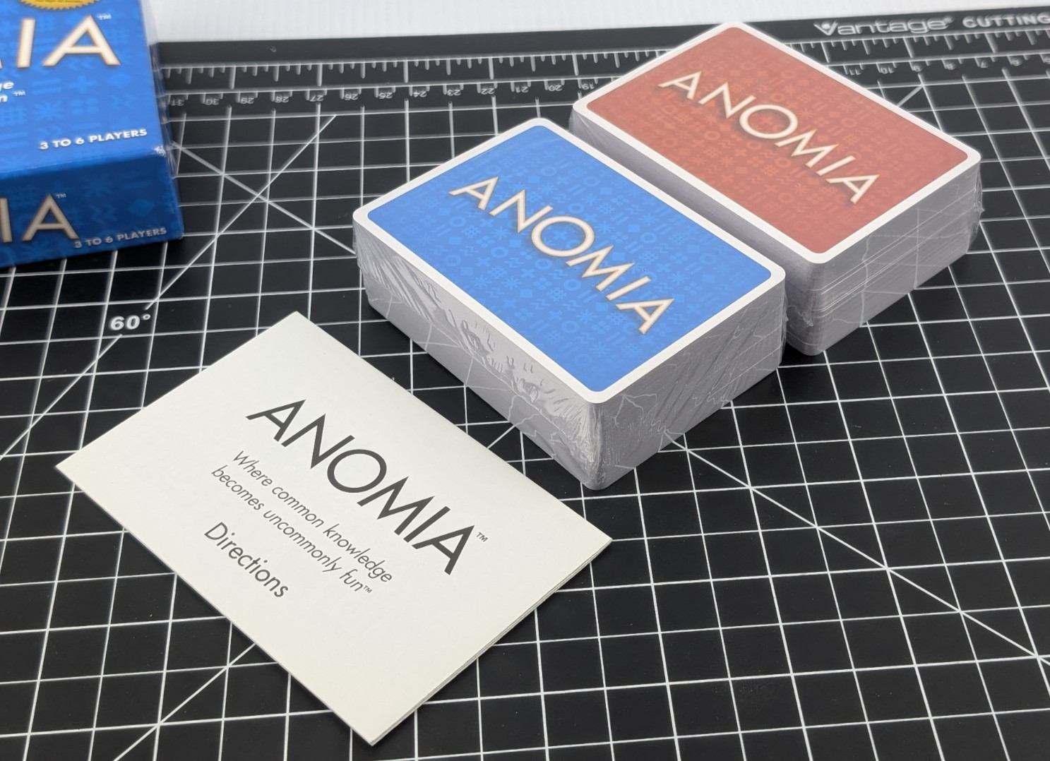 Anomia Card Game – 2012 – Award Winning – Ages 10+ NEW OPEN BOX
