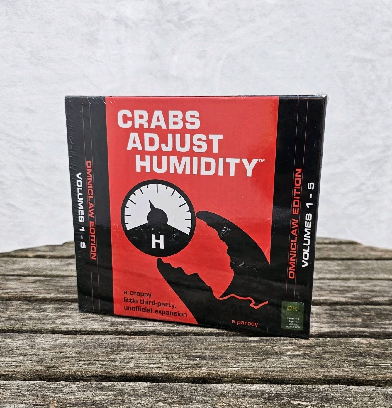 Crabs Adjust Humidity Omniclaw Edition Volumes 1-5 Expansion Cards