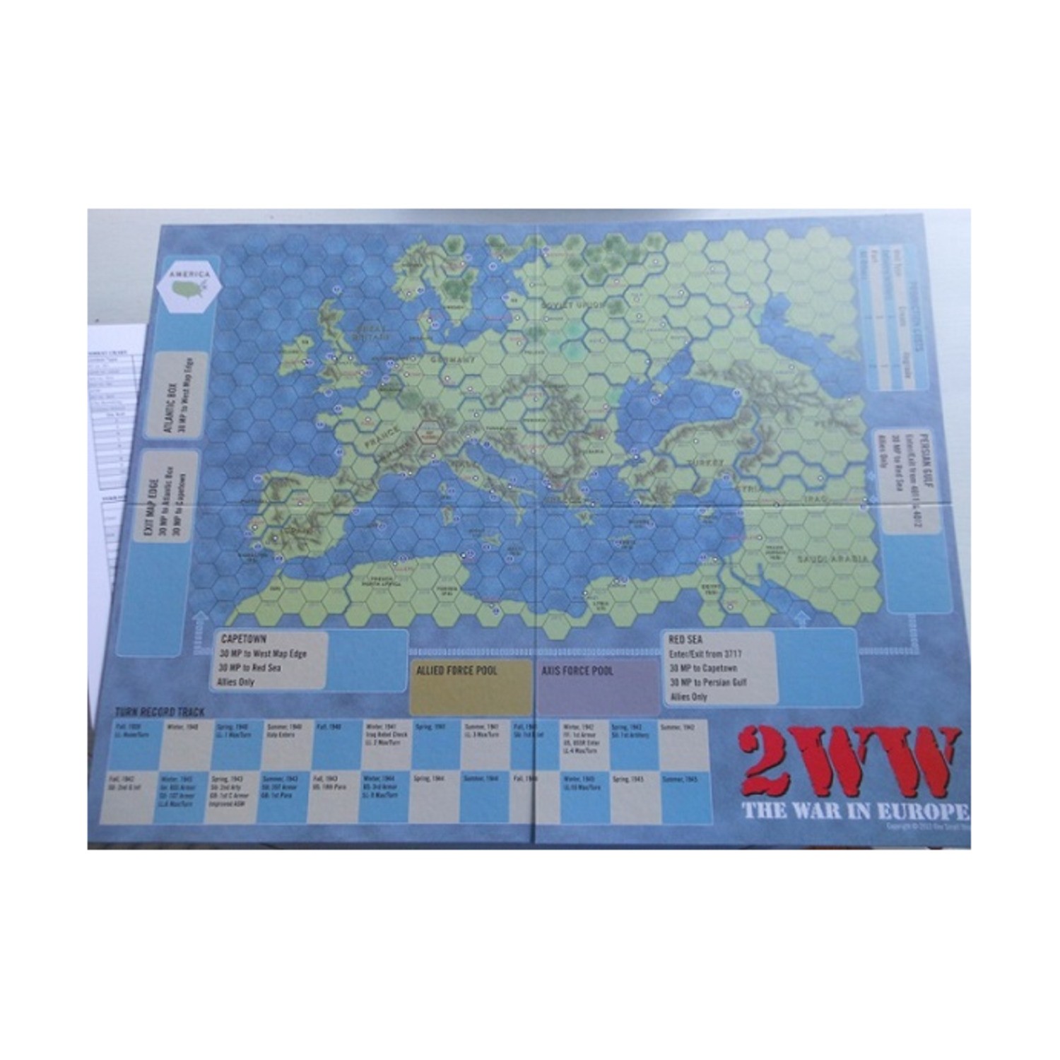 One Small Step Wargame 2WW – The War in Europe Box SW (New)