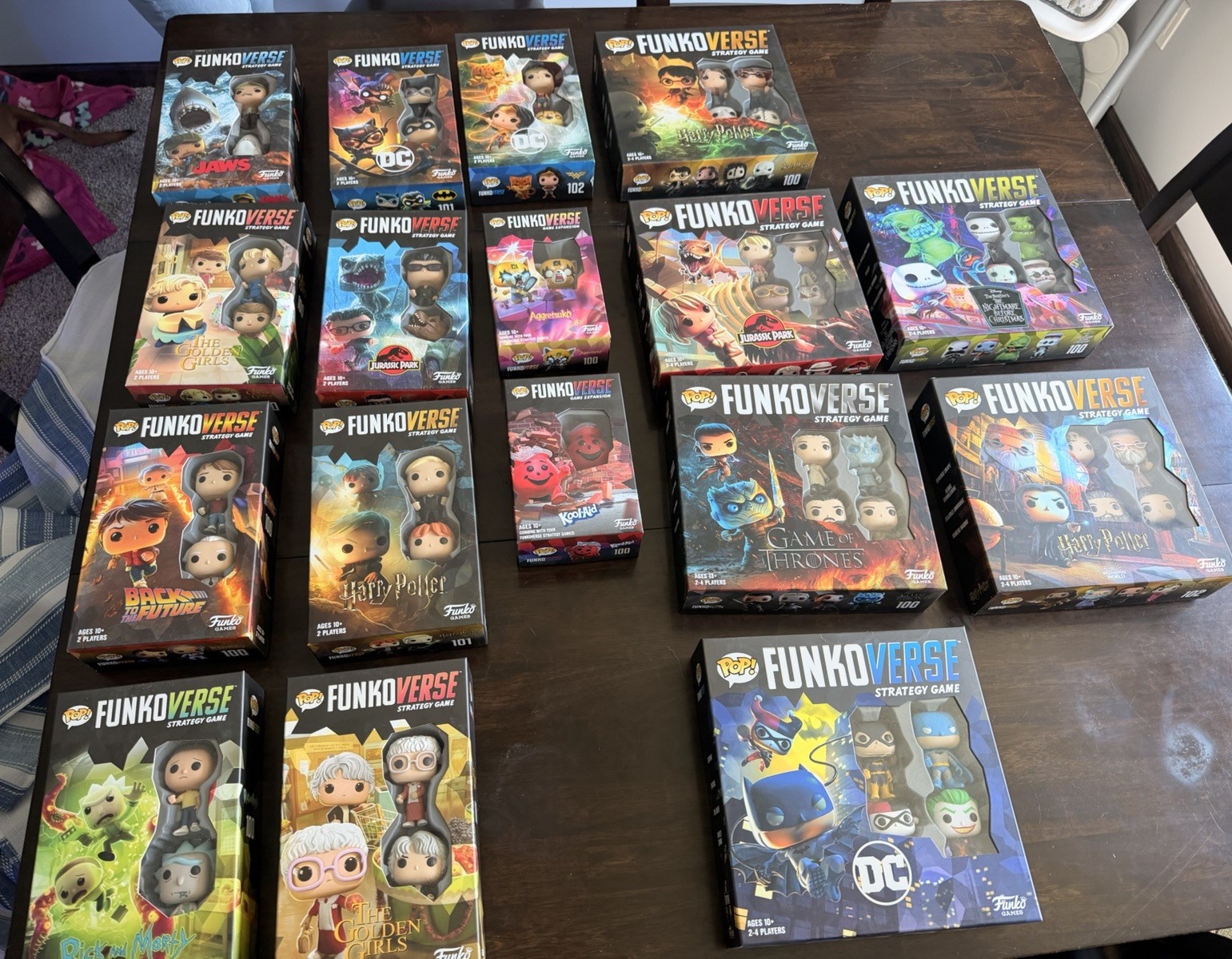 Funko POP Funkoverse Strategy Game Multiple Boxes 17/21 Sets New And Used