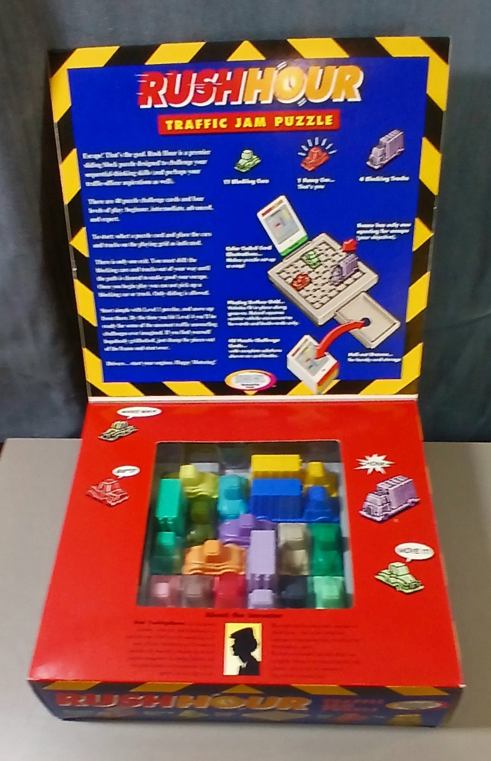 Vintage Binary Arts Rush Hour 2003 Strategy Thinking Puzzles Challenges Complete