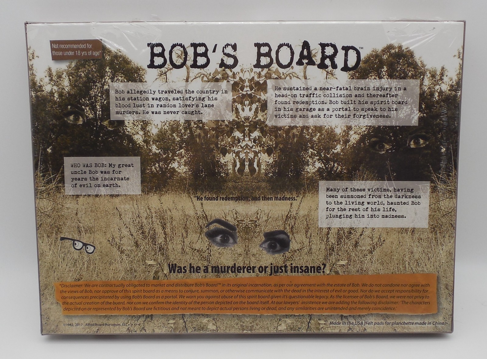 Bob’s Board Spirit Board NEW