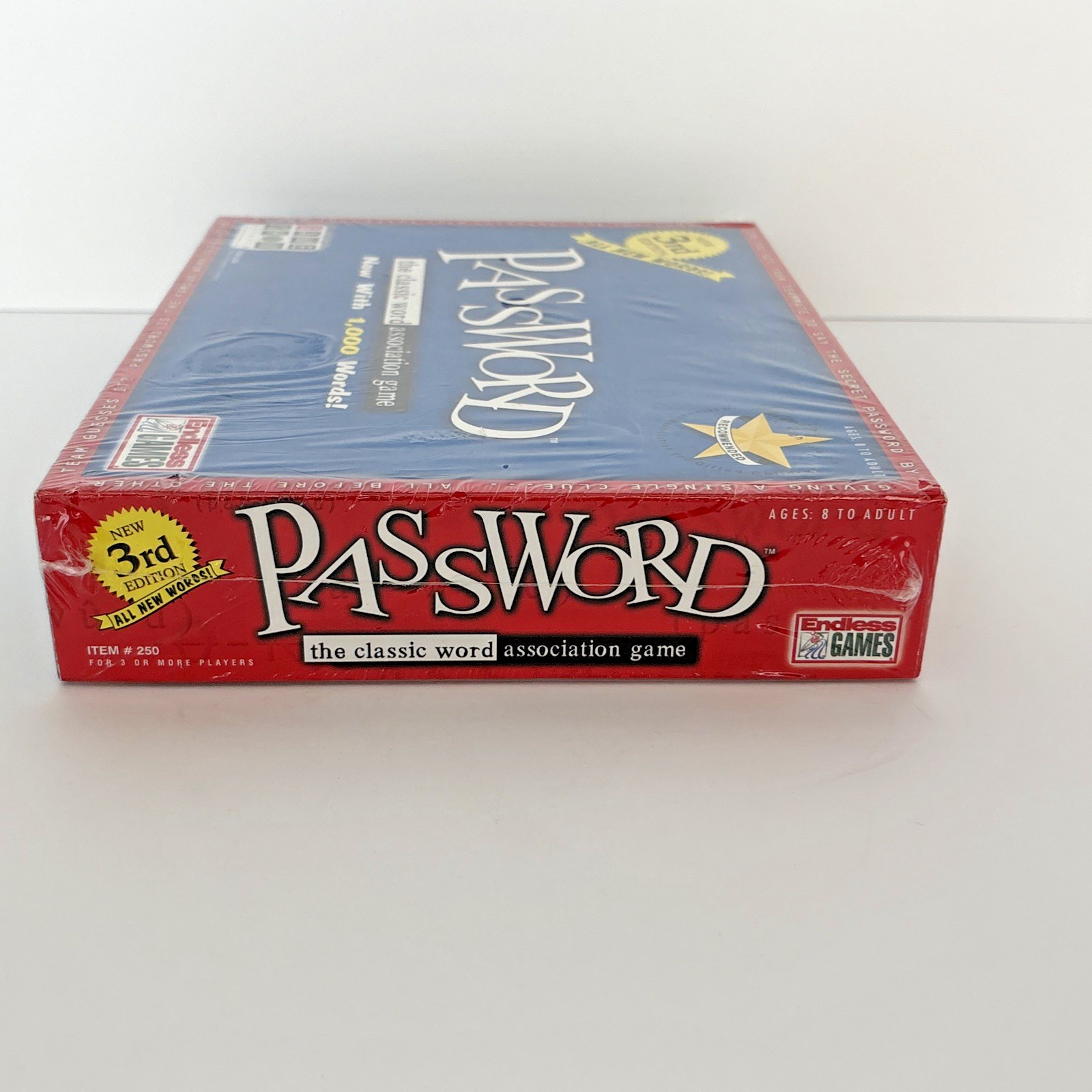 Password 3rd Edition – The Classic Word Association Game! 2001 Brand New Sealed