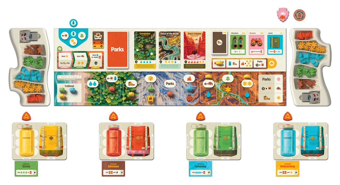 Keymaster Games: Parks 2nd Edition – Board Game