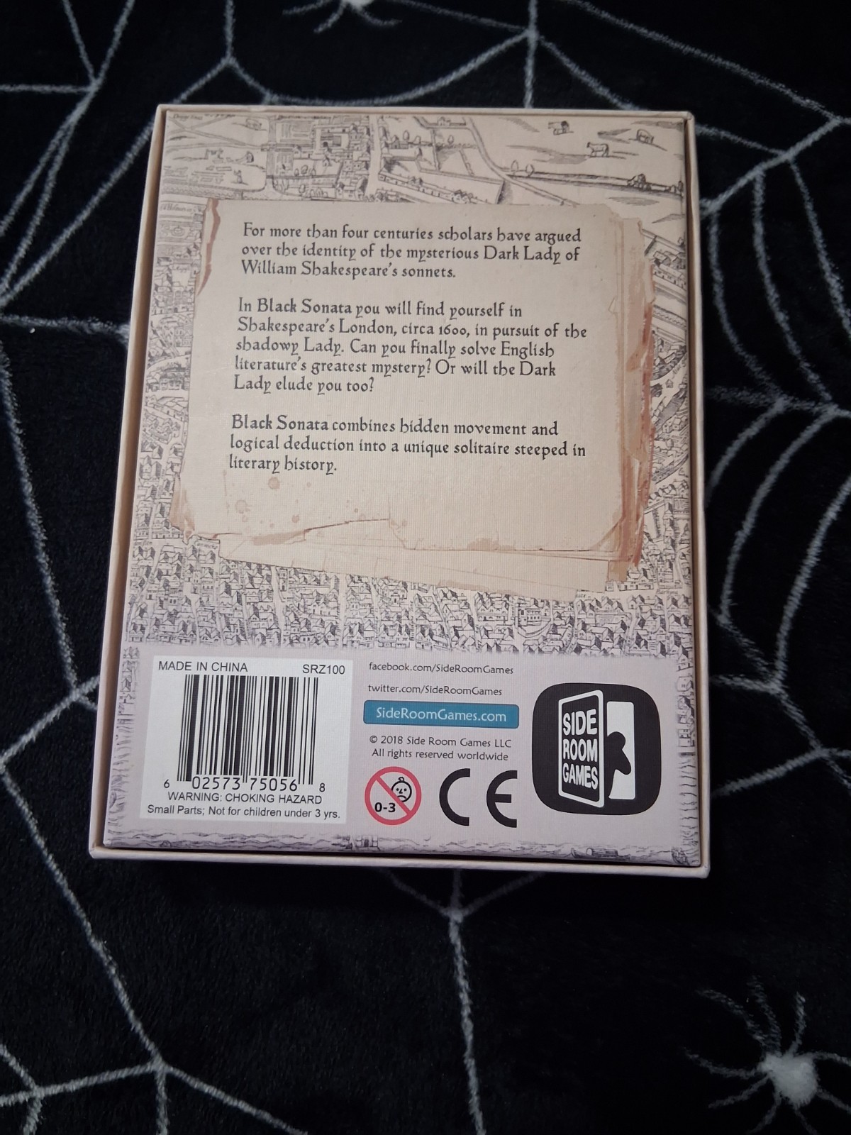 Black Sonata + Fair Youth Boardgame Card Game Kickstarter Deluxe