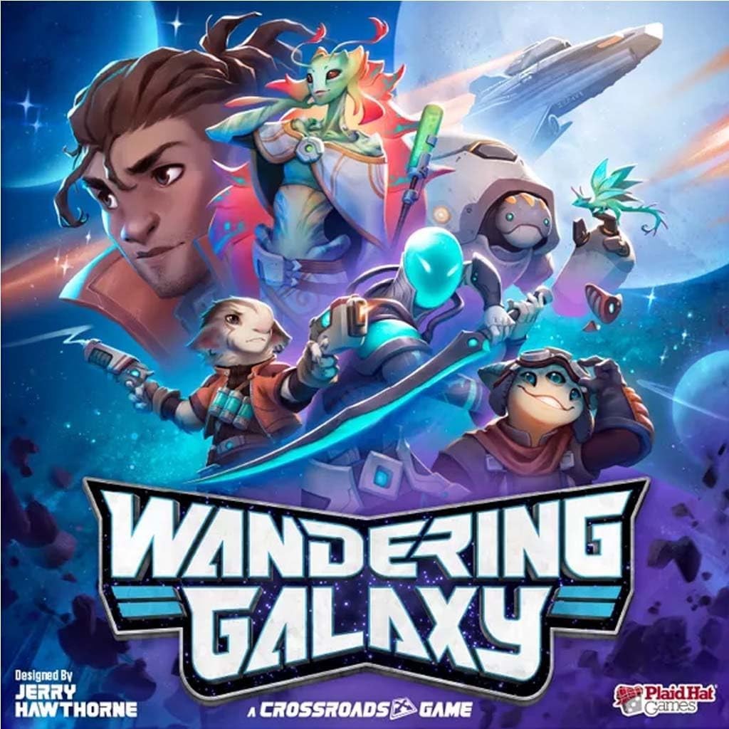 Wandering Galaxy Board Game Plaid Hat Games Crossroads 1-6 Players Complete