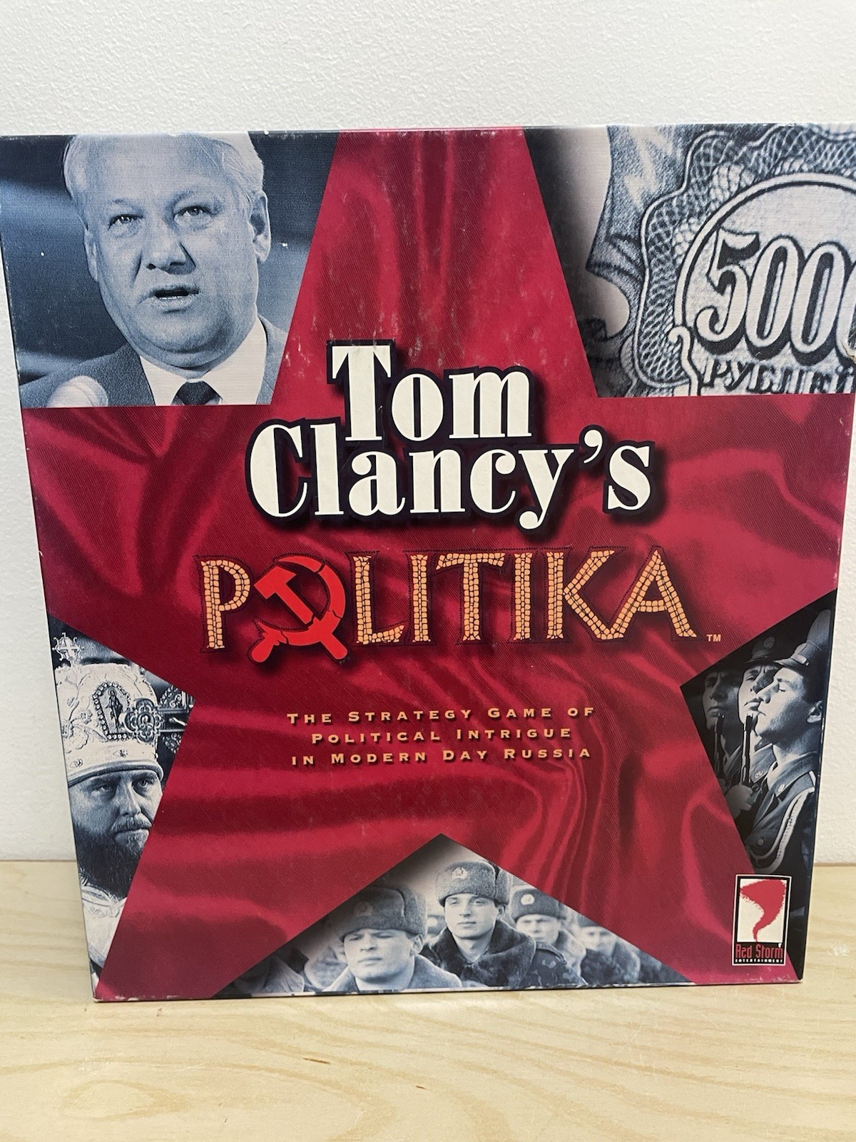 Tom Clancy’s POLITIKA Board Game Red Storm Entertainment – Complete Some Sealed