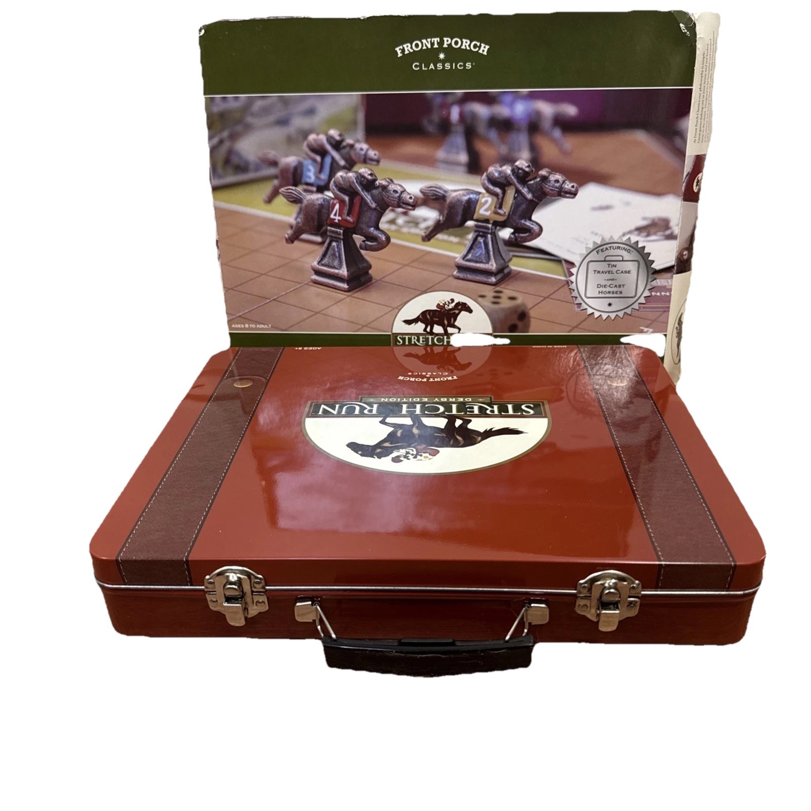 Stretch Run Horse Racing Game Front Porch Classics Derby Edition Strategy New