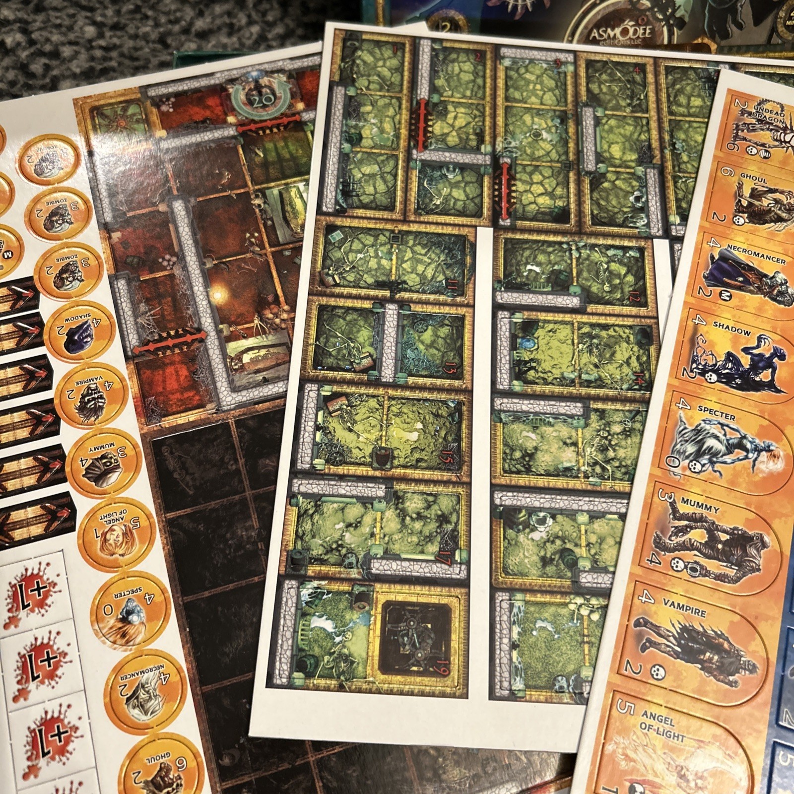 Dungeon Twister: Forces of Darkness: Unpunched: From a Collector’s Estate