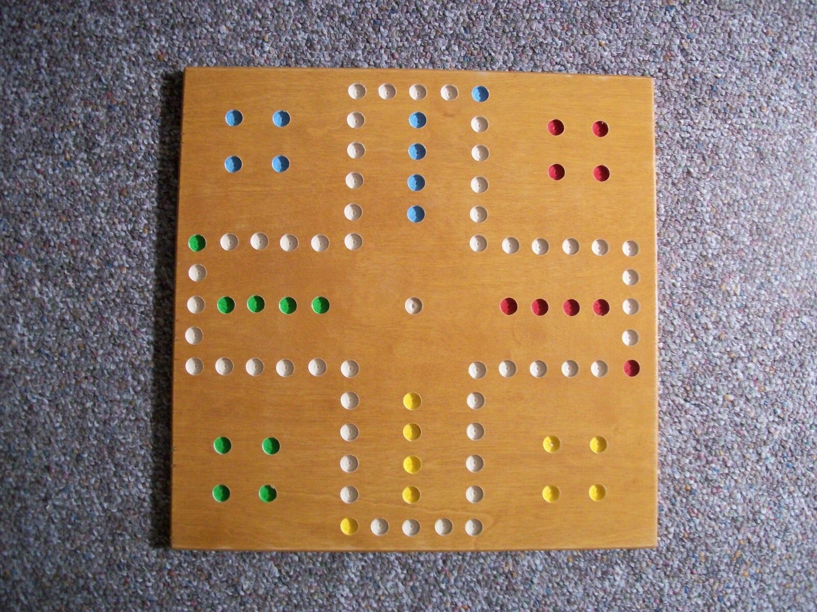 Wahoo marble board game