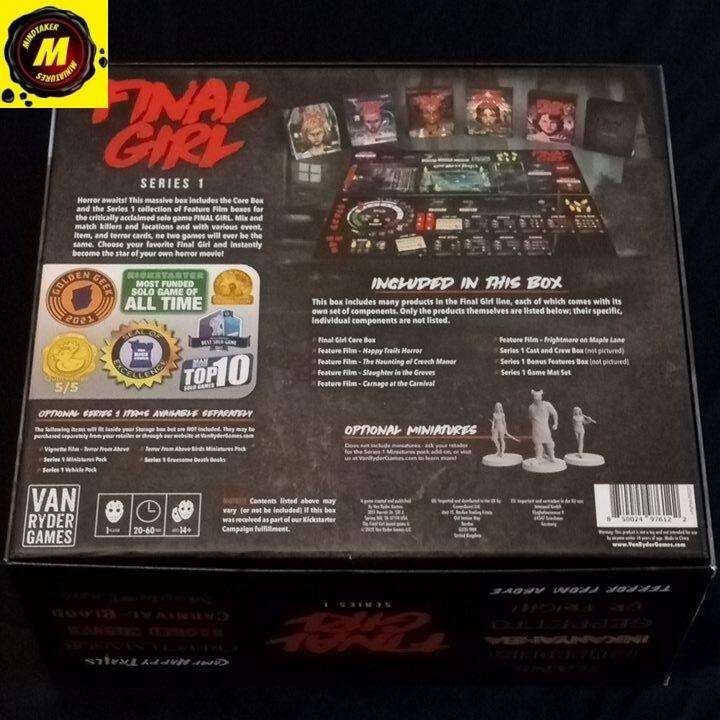 Final Girl Series 1 Ultimate Box with Miniatures Bundle (NIB) – #166436 – Hor…