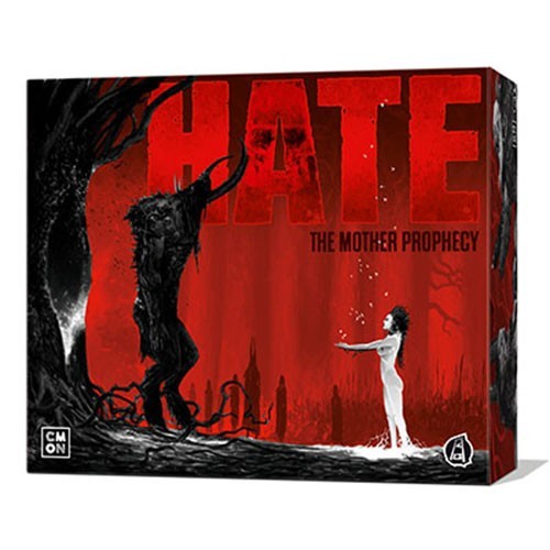 HATE Board Game – All gameplay content, Extras KS Exclusive CMON Games – Sealed