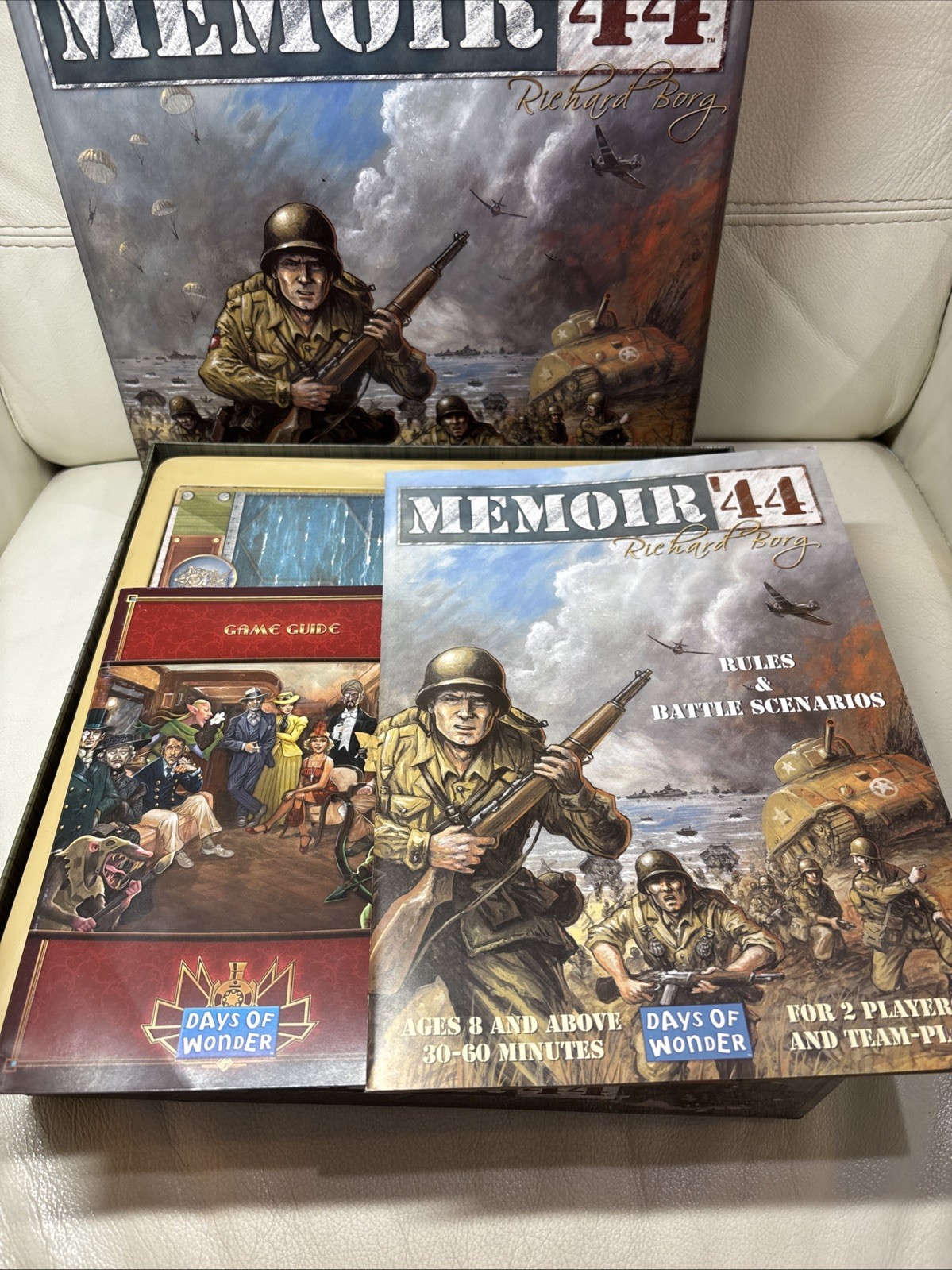 Days of Wonder Memoir ’44 Board Game – Richard Borg Preowned, Good Condition