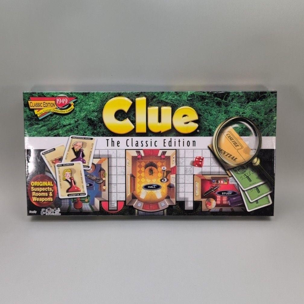 Winning Moves Games Clue Classic Edition Board Game Family Age 8+ Multicolor