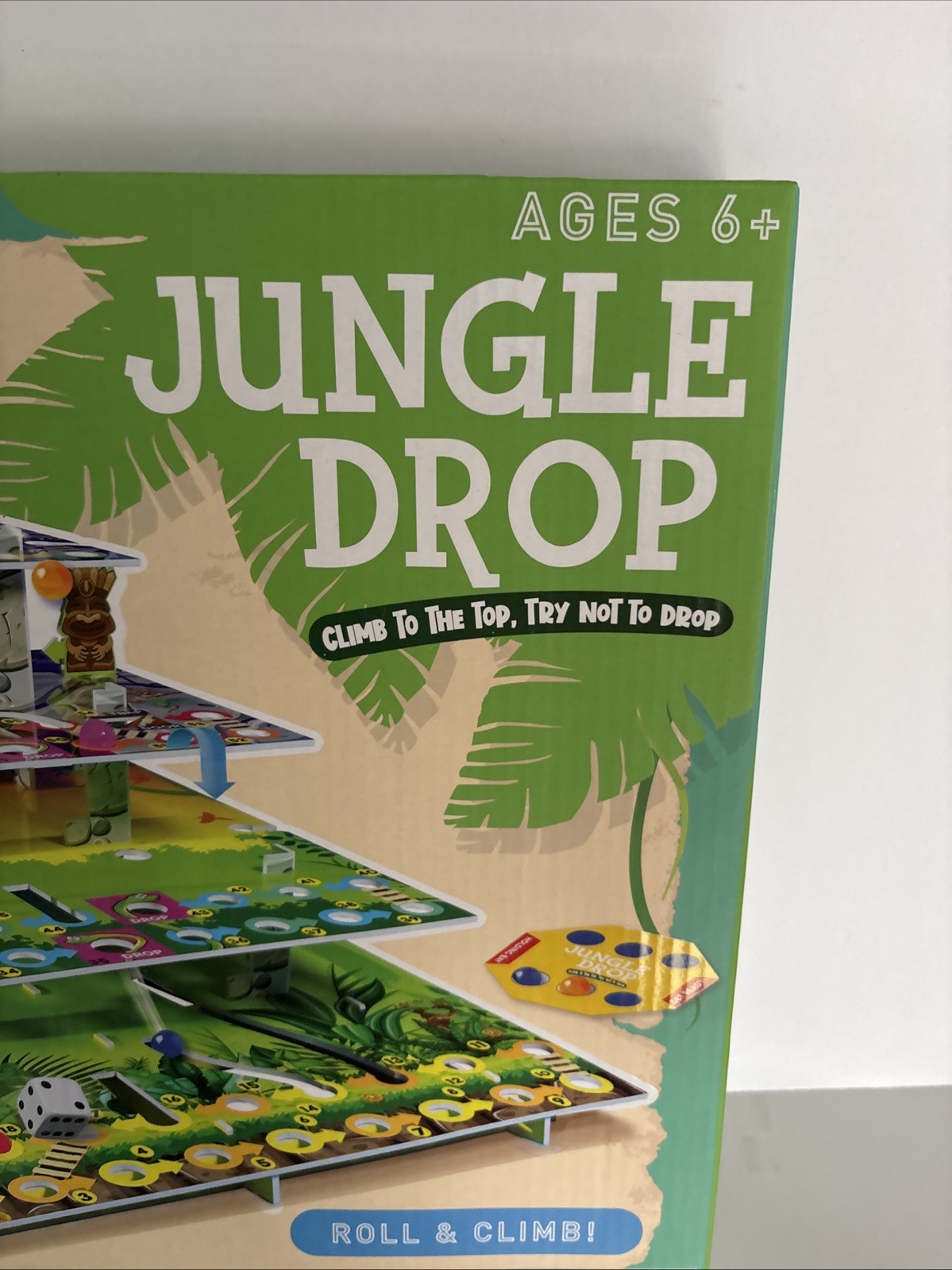 Jungle Drop – An Exciting Twist to Snakes and Ladders! – New – Free Shipping