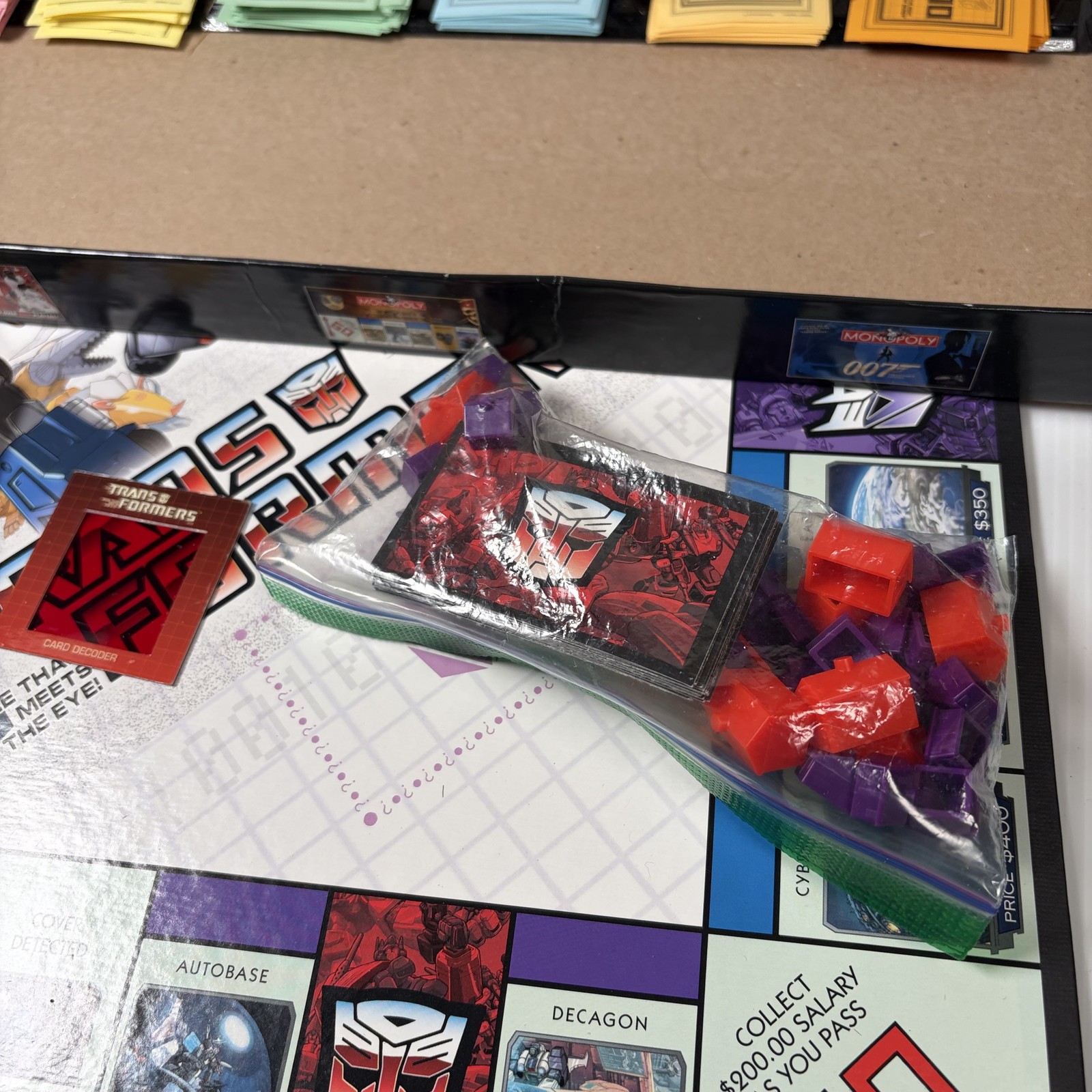 Monopoly The Transformers Collector’s Edition Board Game USAopoly Hasbro
