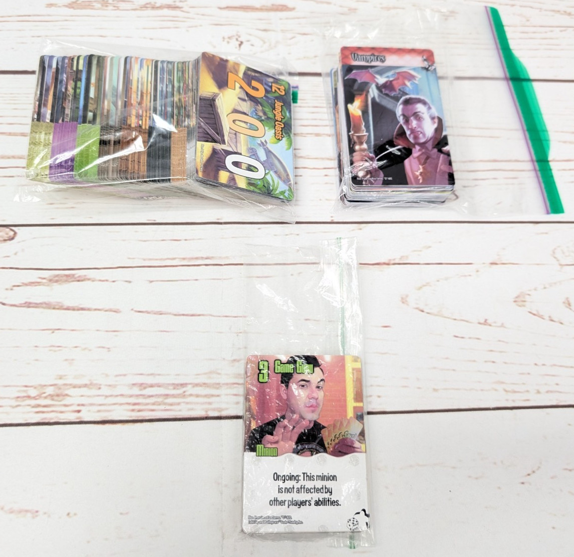 Smash Up Board Game Card Game Original Base Set & Big Geeky Box Contents AEG