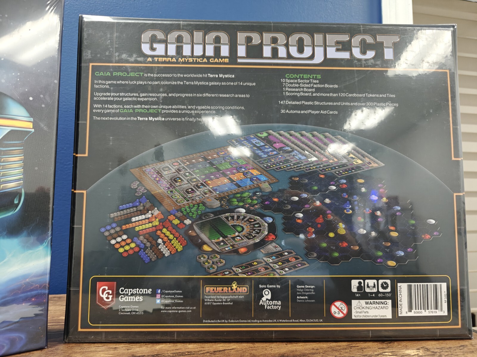 Gaia Project A Terra Mystica Board Game