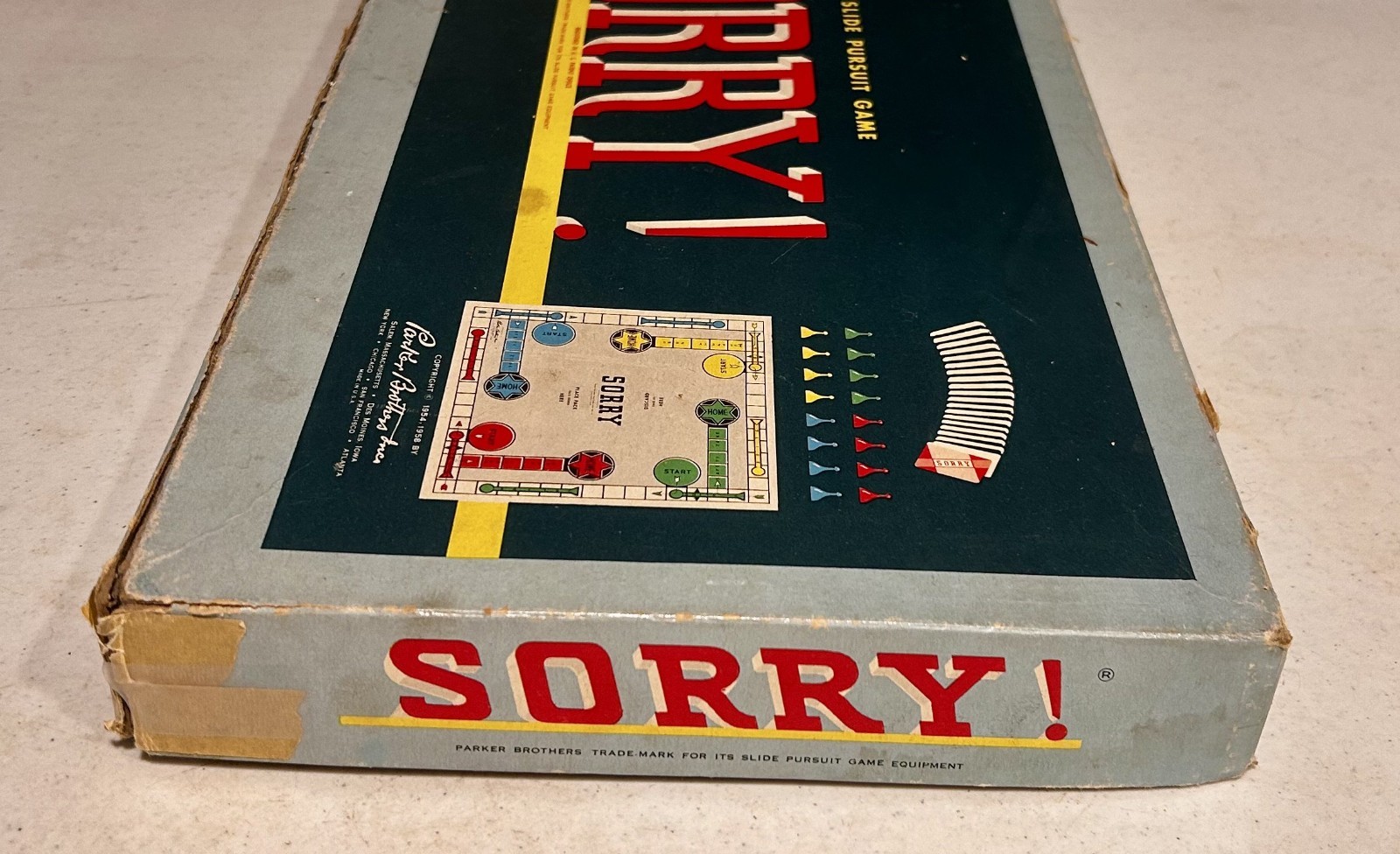Vintage Sorry! by Parker Brothers – Late 50s to Early 60s – Complete Set