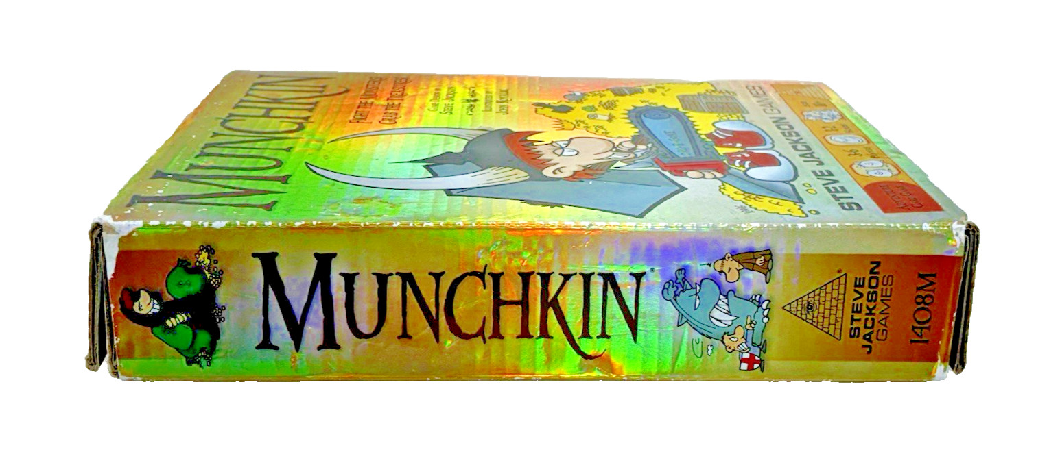 Munchkin 2014 Steve Jackson Games First Edition Holo Box Complete