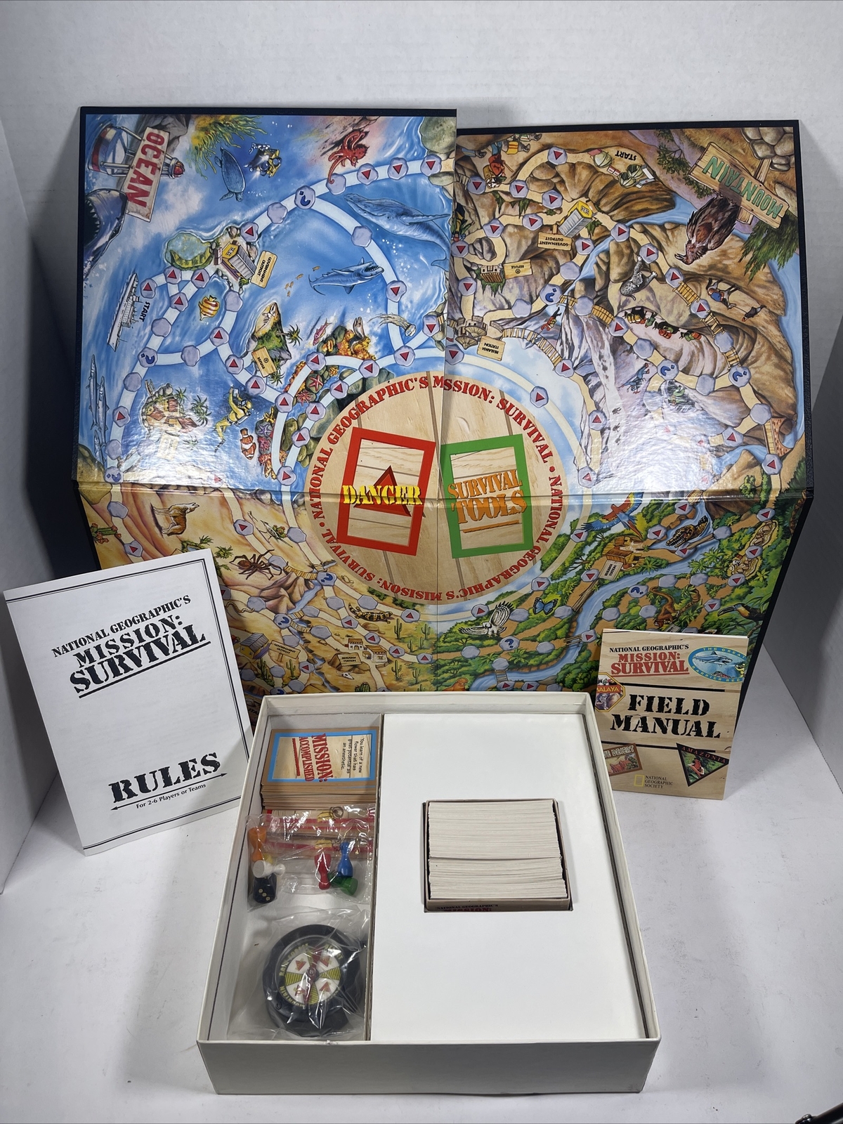 National Geographic Boardgame National Geographic’s Mission – SurvivalBox