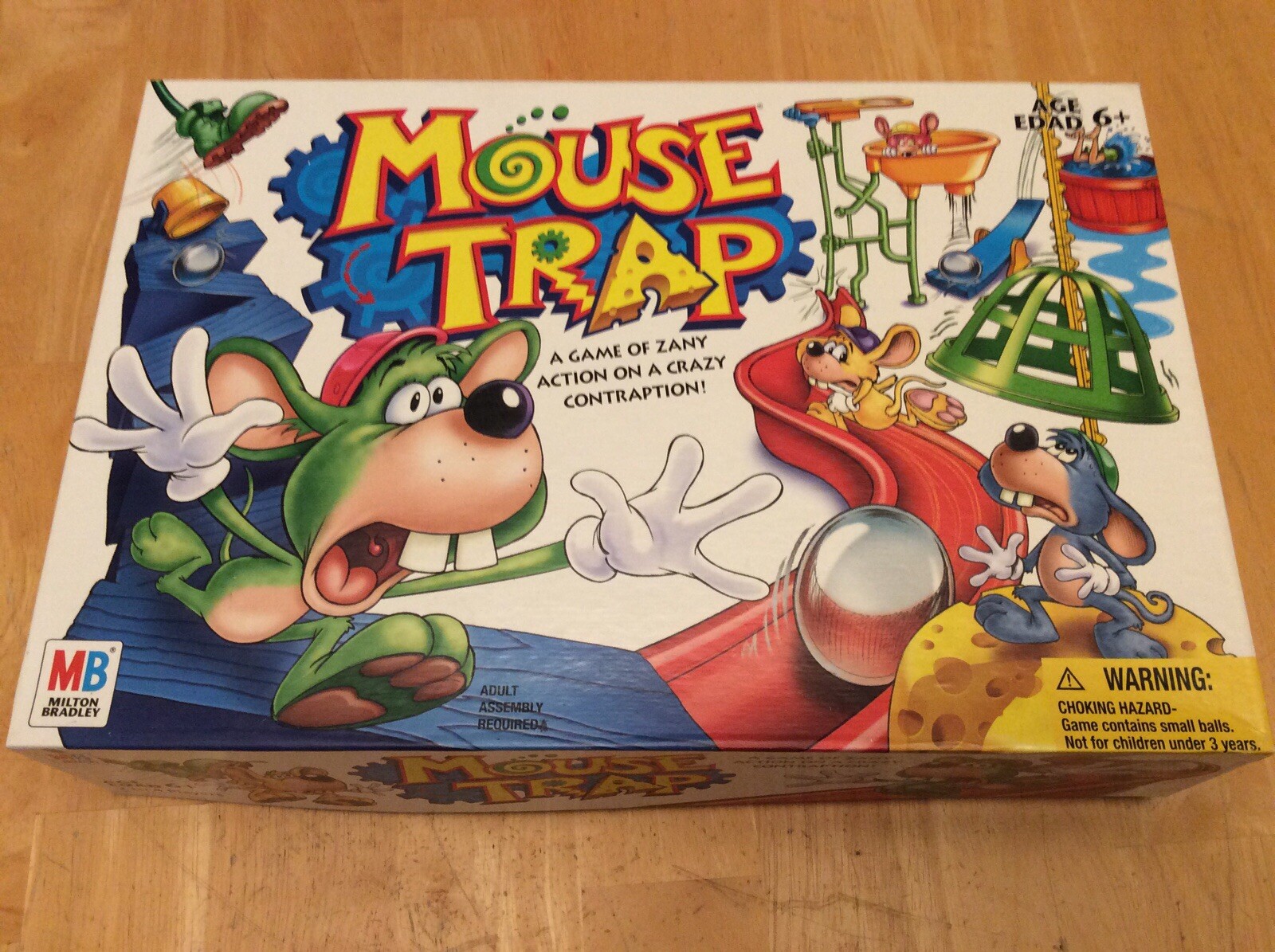 Vintage 2005 Milton Bradley ~ MOUSE TRAP BOARD GAME No Marble, Instructions Incl