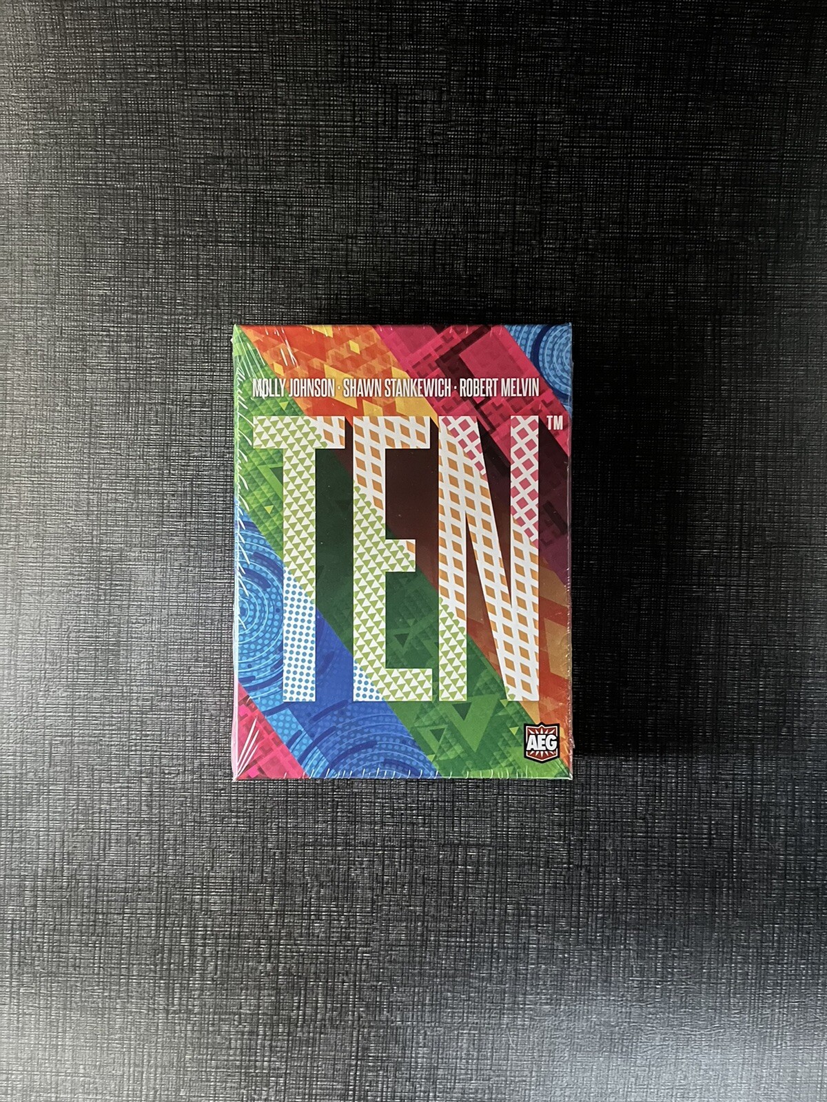 TEN: A Push-Your-Luck & Auction/Bidding Set Collection Game For 1-5 Players