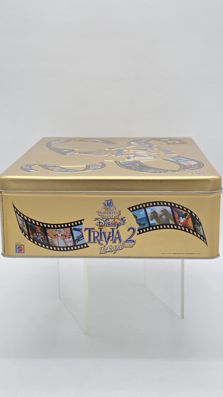 THE WONDERFUL WORLD of DISNEY TRIVIA 2 THE SEQUEL Board Game 100% COMPLETE